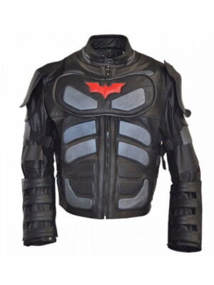 Batman Dark Knight Style Leather Motogp Jacket
