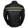 Black Retro Style Men's Leather Fashion Jacket