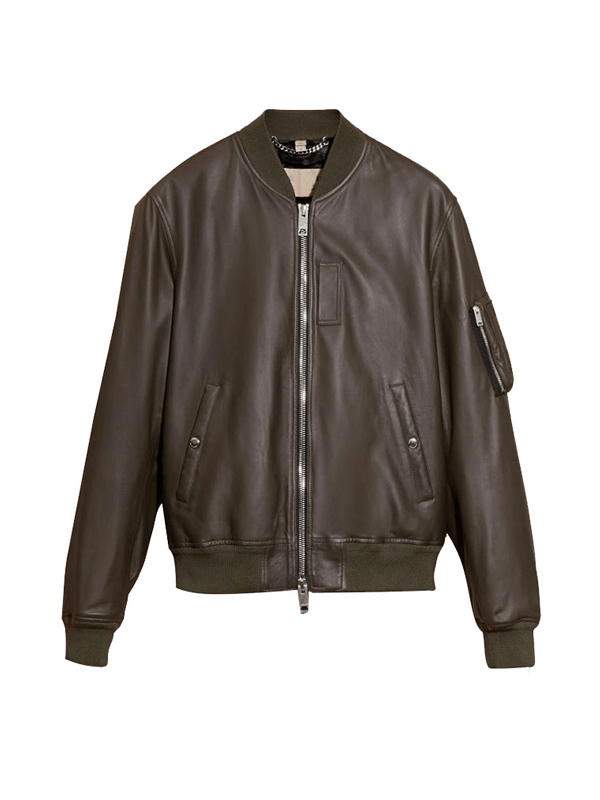Brown Lambskin Style Leather Jacket Brown Lambskin Style Leather Jacket