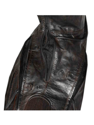 Harley Davidson Motorcycle Triple Vent System Ironstone Leather Jacket