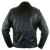 Men's Biker Belt Style Leather Fashion Jacket