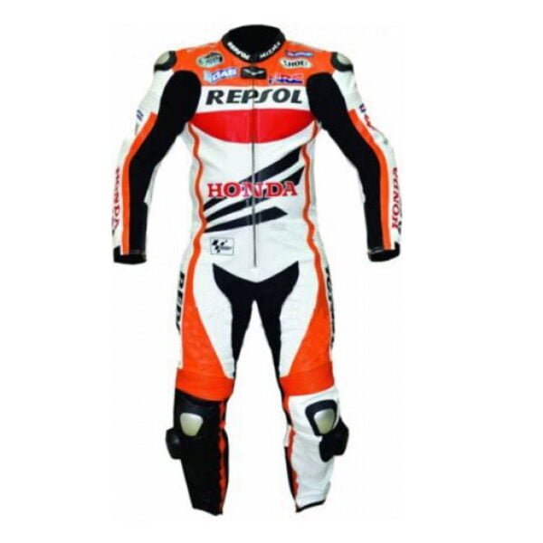 Perforated Honda Repsol Style Leather Motogp Suits
