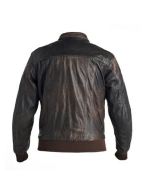 Real Goat Style Leather Fashion Jacket
