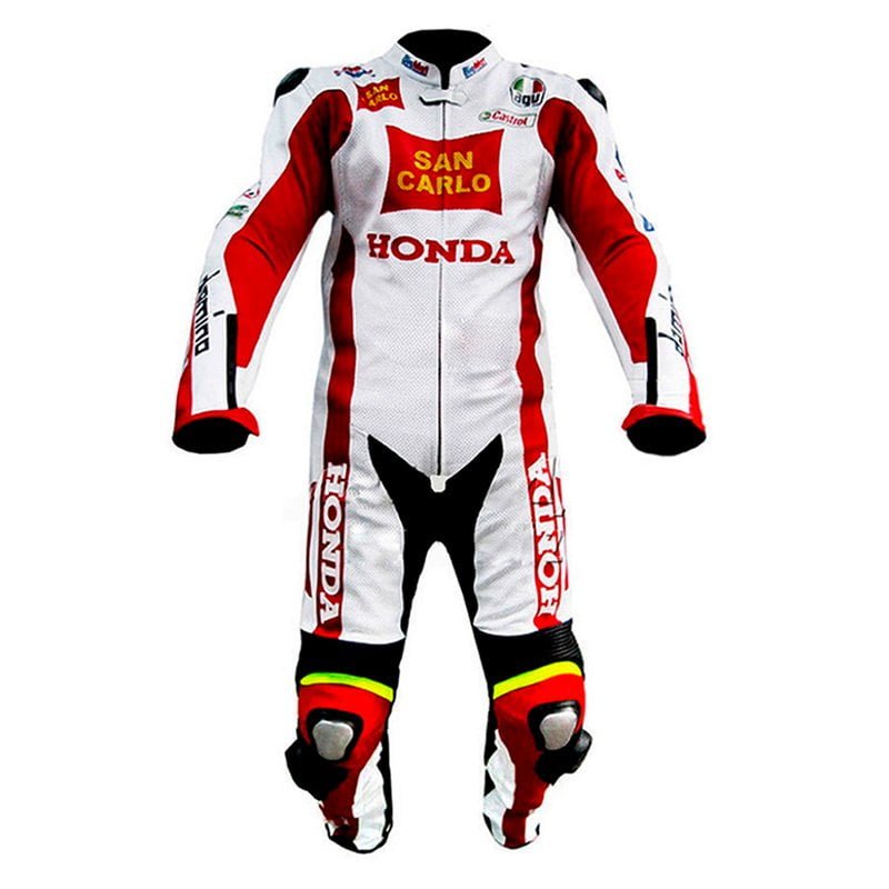Sliders Protections Honda Style Leather Motogp Suits Sliders Protections Honda Style Leather Motogp Suits