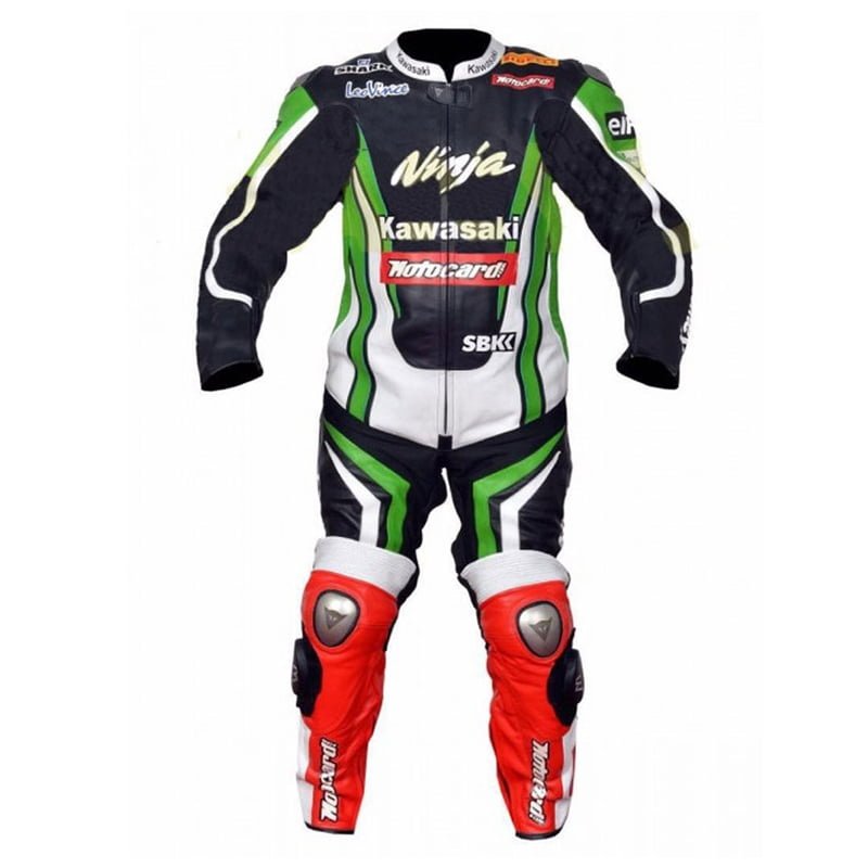Tom Sykes Kawasaki Style Leather Motogp Suits Tom Sykes Kawasaki Style Leather Motogp Suits