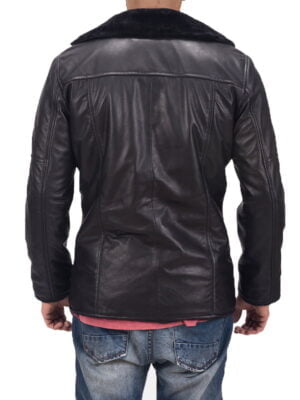 Ambrose Black Style Leather Jacket