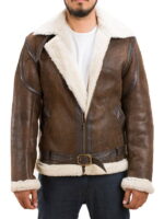 Forest Double Face Shearling Jacket