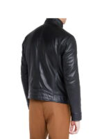 Inseam pockets Style Leather Jacket