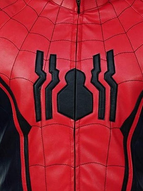 Amazing Spider Leather Jacket with Padded