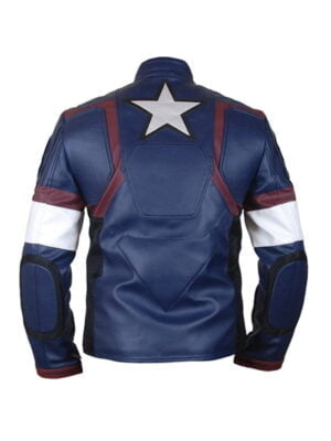 Captain America Steve Rogers Leather Jacket
