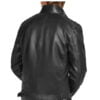 Fur Collar Style Black Leather Jackets