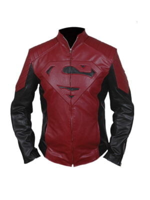 Superman Genuine Leather Fashion Jacket