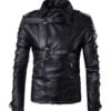 Men Fashion Motorcycle Plus Size Real Leather Jacket