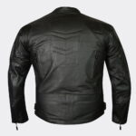HIGHLY VENTILATED MOTORCYCLE LEATHER CRUISER ARMOR TOURING JACKET FOR MEN1
