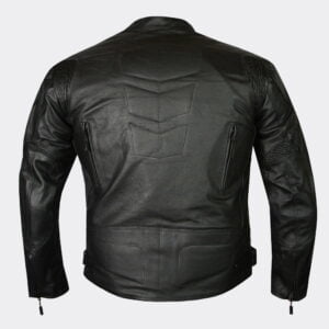 HIGHLY VENTILATED MOTORCYCLE LEATHER CRUISER ARMOR TOURING JACKET FOR MEN1