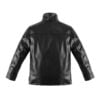 Leather Men's Thick Fur One Men's Leather Fashion Jacket