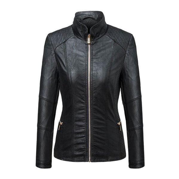 High Quality Winter Womens Leather Jacket