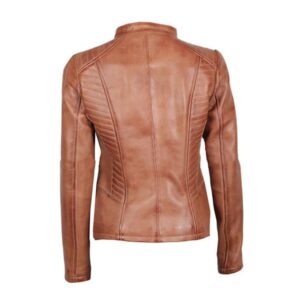 New Arrival Low Price Women Leather Jacket