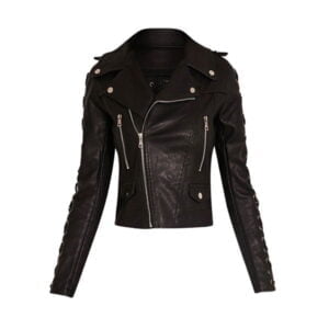 Real Woman Motorcycle Leather Jacket