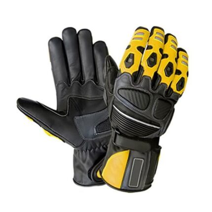 Sports Racing Leather Motorcycle Motorbike Gloves
