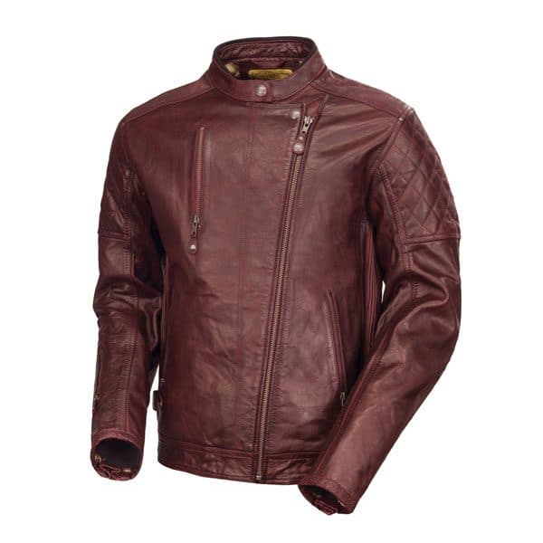 Mens Oxblood Real Leather Motorcycle JacketMens Oxblood Real Leather Motorcycle Jacket