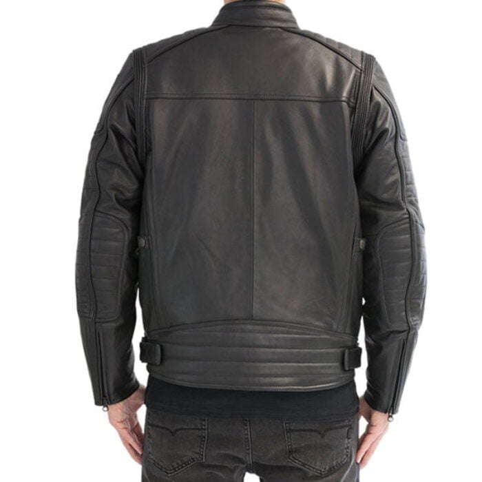 Mens Technical XTM Leather Motorcycle Jacket