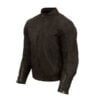 Stockton Leather Biker Jacket for Mens