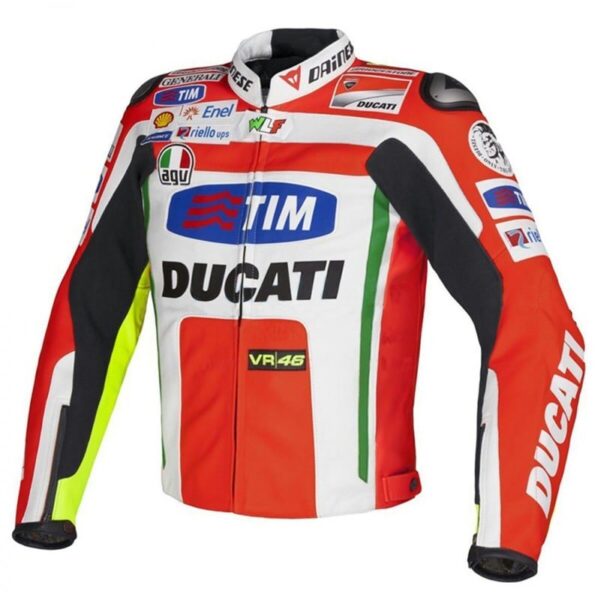 Tim Ducati MotoGp Leather Jacket Replica(1)