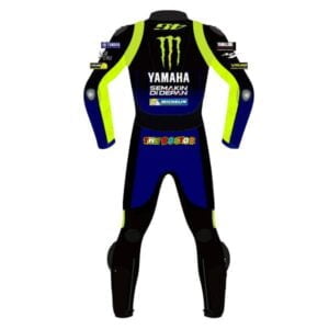 VR46 YAMAHA Monster Energy MotoGP Rossi Replica Biker Race Leathers