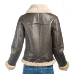 B3 Bomber Sheepskin Men Leather Jacket
