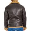 Men B3 Bomber Raf Shearling Leather Jacket
