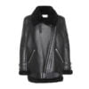 Black High Quality Velocite Shearling Jacket