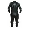 Men Handmade Kawasaki Ninja Black Racing Motorcycle Leather Suit
