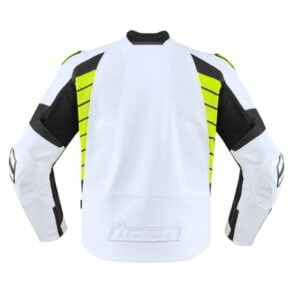 Prime Quality White Icon Motorcycle Leather Jacket