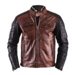 Cruiser Rag Motorcycle Leather Jacket