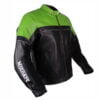 Kawasaki Ninja Theme Motorcycle Leather Jacket