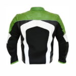 New Mens Razer Motorcycle Biker CE Armor Mesh Leather Green Jacket