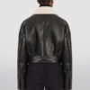 Shearling Aviator leather coat