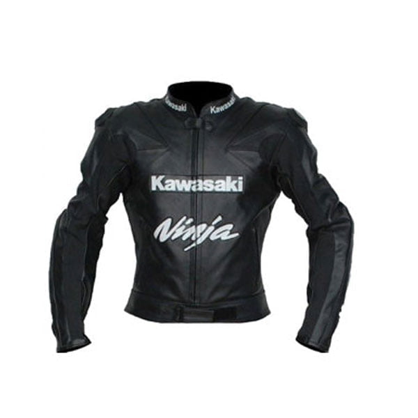 Kawasaki Motorcycle Leather Jacket BMJ